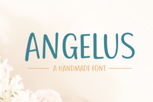 Angelus Font: A Playful, Hand-Painted Script for Handmade Brands