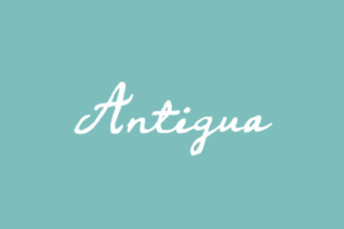 Antigua Family: A Script Font That Anchors Campaigns with Character