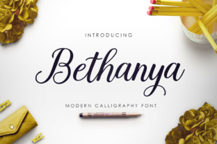 Bethanya: A Fluid Calligraphic Typeface for Real Branding Work
