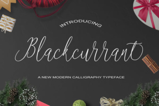 Blackcurrant: A Thoughtful Script Font for Editorial Moments
