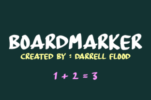 Board Marker: A Playful, Hand-Brushed Typeface for Editorial Warmth
