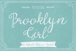 Brooklyn Girl: A Handwritten Font That Elevates Digital Branding