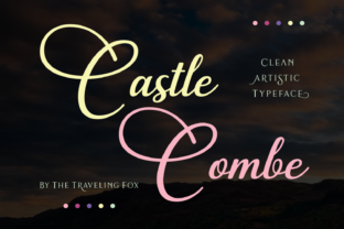 Castle Combe: A Refined Script Font for Small Business Branding