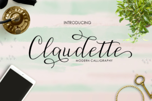 Claudette: A Modern Script Font for Professional Branding
