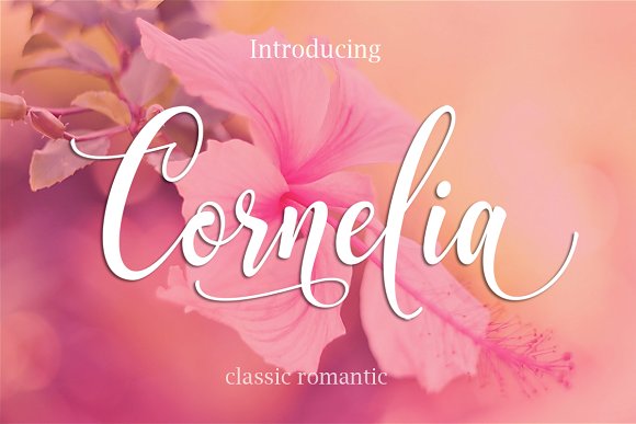 Cornelia: A Script Font That Makes Your Campaign Stand Out