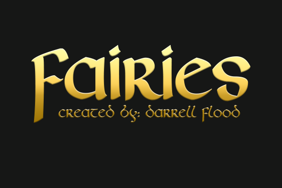 Fairies Font: A Celtic Script for Handmade Charm