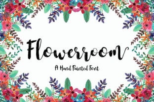 Flowerroom: A Handwritten Font That Breathes Quiet Confidence