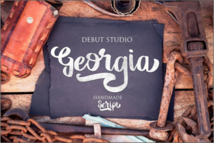 Georgia Script: A Retro Hand-Brushed Font for Digital Branding