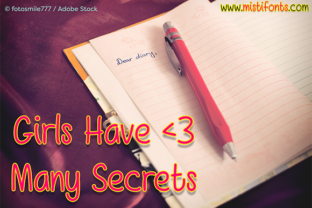 Girls Have Many Secrets