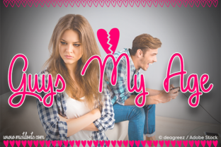 Guys My Age: A Thoughtful Script Font for Editorial Warmth