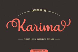 Karima: A Premium Script Font for Scroll-Stopping Marketing