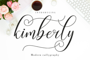 Kimberly: A Fluid Handwritten Typeface for Thoughtful Design