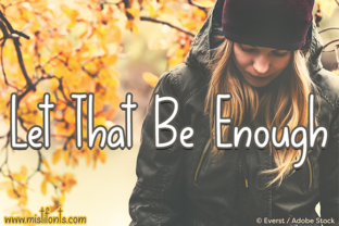 Let That Be Enough: A Handwritten Font That Feels Like Home