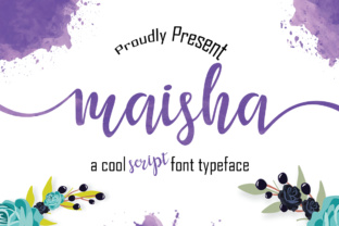 Maisha Script Font: A Polished Touch for Small Business Branding