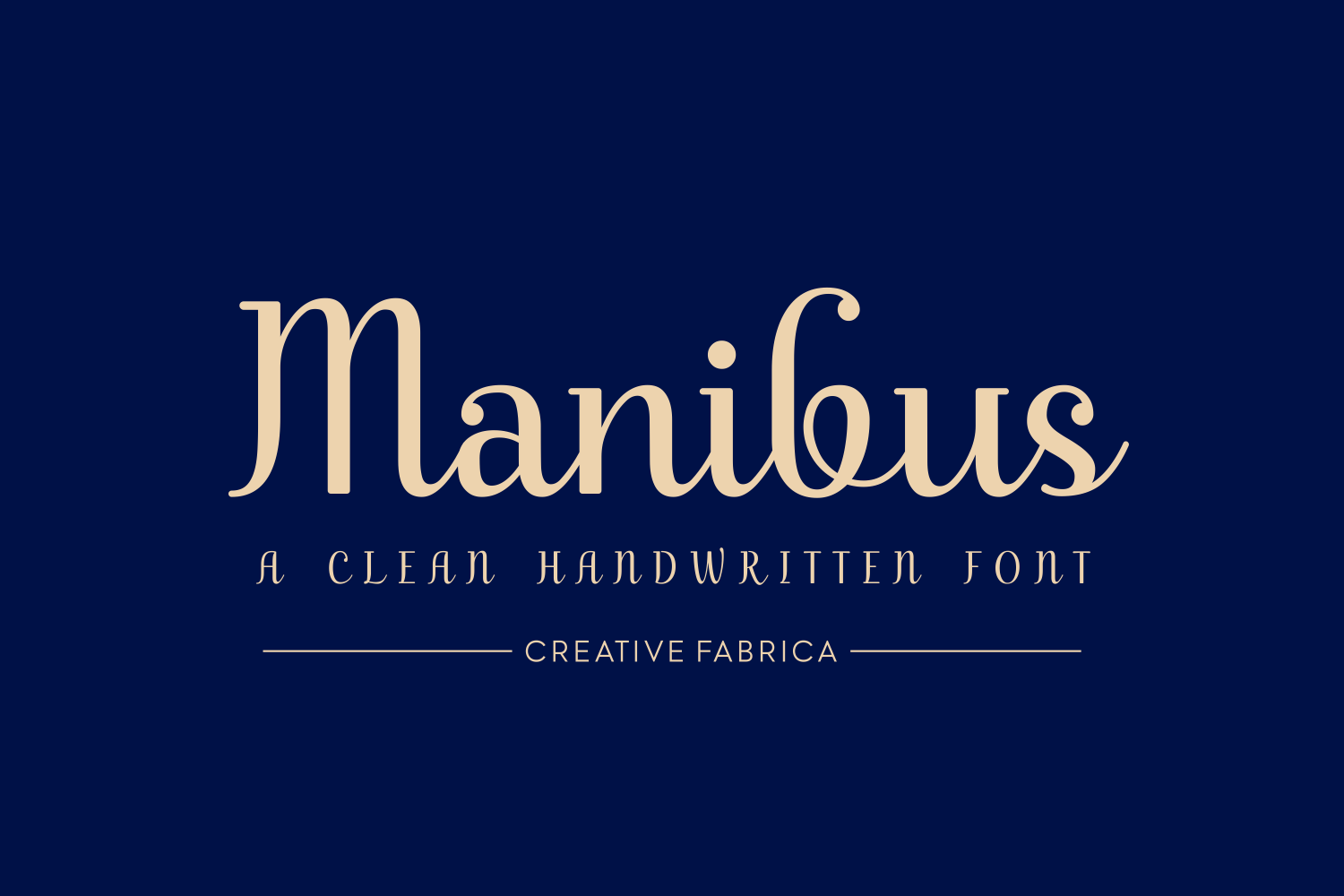 Manibus: An Upright Handwritten Typeface for Thoughtful Editorial Design