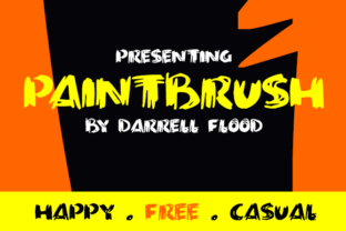 Paintbrush: A Splattered Script Font for Editorial Playfulness