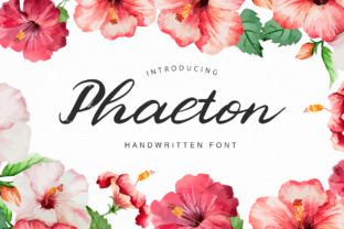 Phaeton: A Fluid Handwritten Typeface for Thoughtful Editorial Design