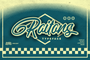 Raitons: A Display Font That Bridges Modern and Vintage Design