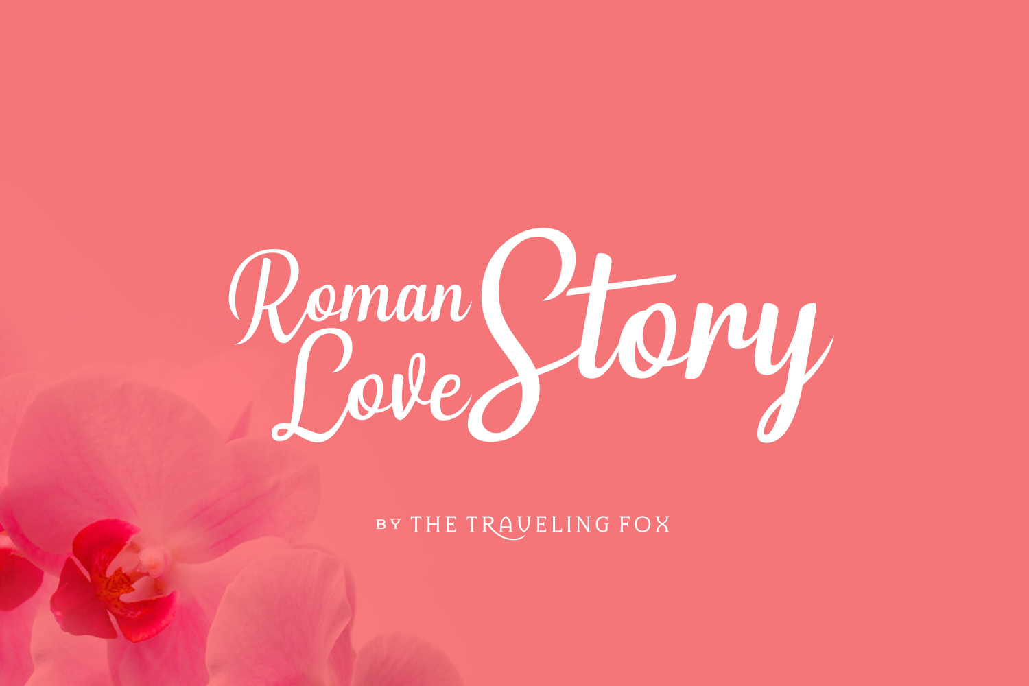 Roman Love Story: A Warm, Connected Script Font for Branding