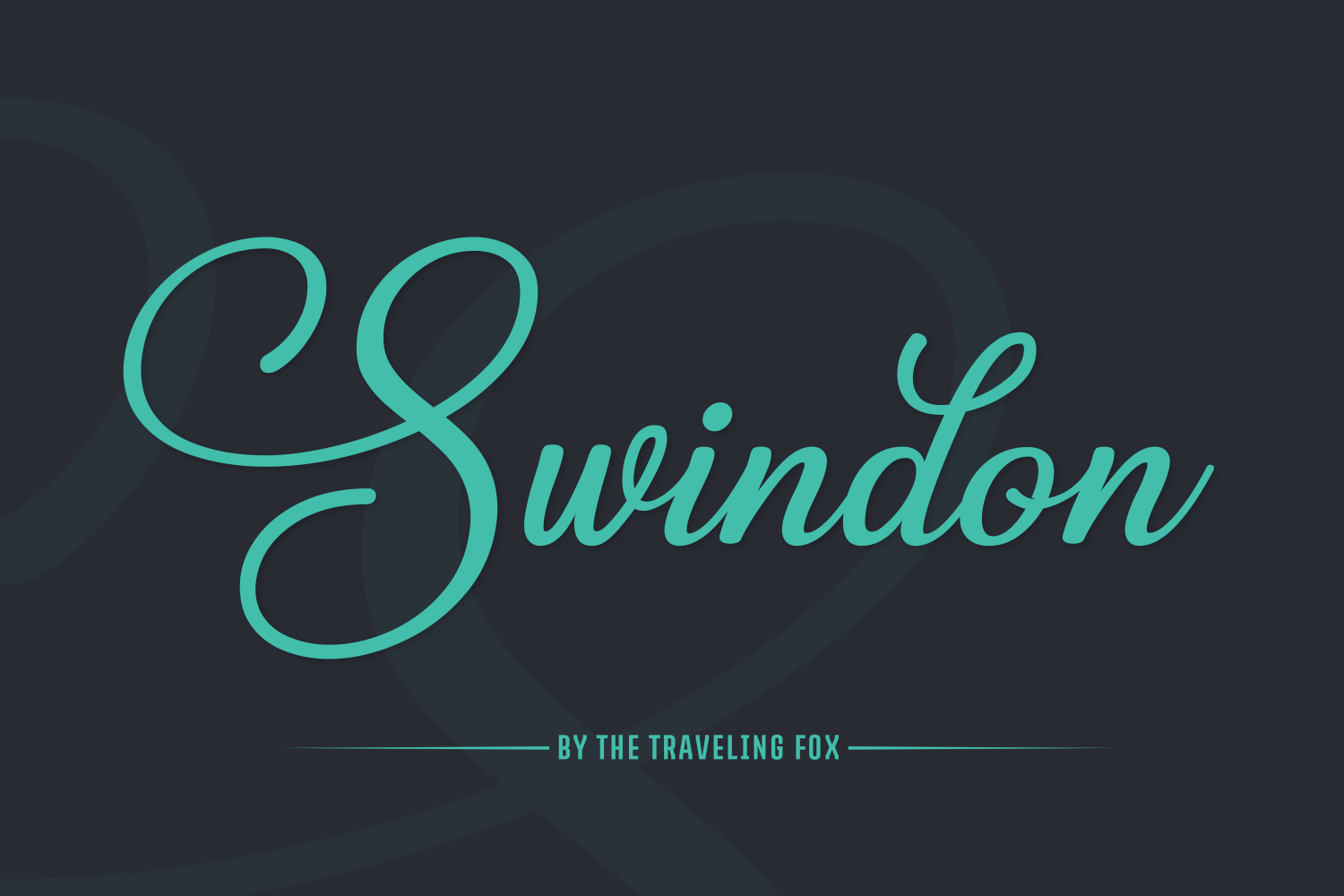 Swindon: A Playful, Rounded Script Font for Editorial Warmth