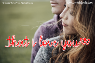 That I Love You Font: A Warm, Responsive Script for Digital Branding