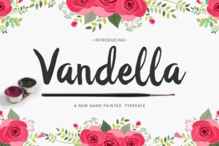 Vandella: A Playful Hand-Inked Font That Feels Like Real Ink on Paper